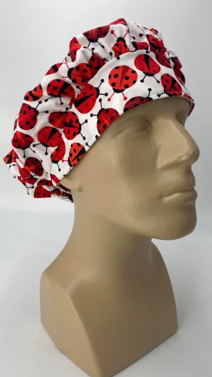 Scrub Hat Medical Hair Bonnet Surgeon Head Cover Surgical Cap Nurse Bouffant Nursing Ponytail Holder Operating Room