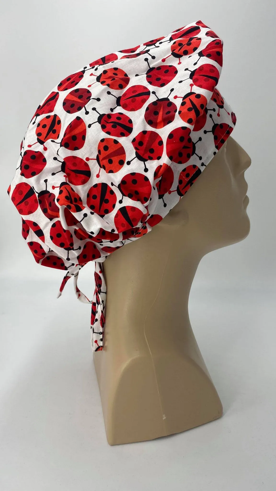 Scrub Hat Medical Hair Bonnet Surgeon Head Cover Surgical Cap Nurse Bouffant Nursing Ponytail Holder Operating Room