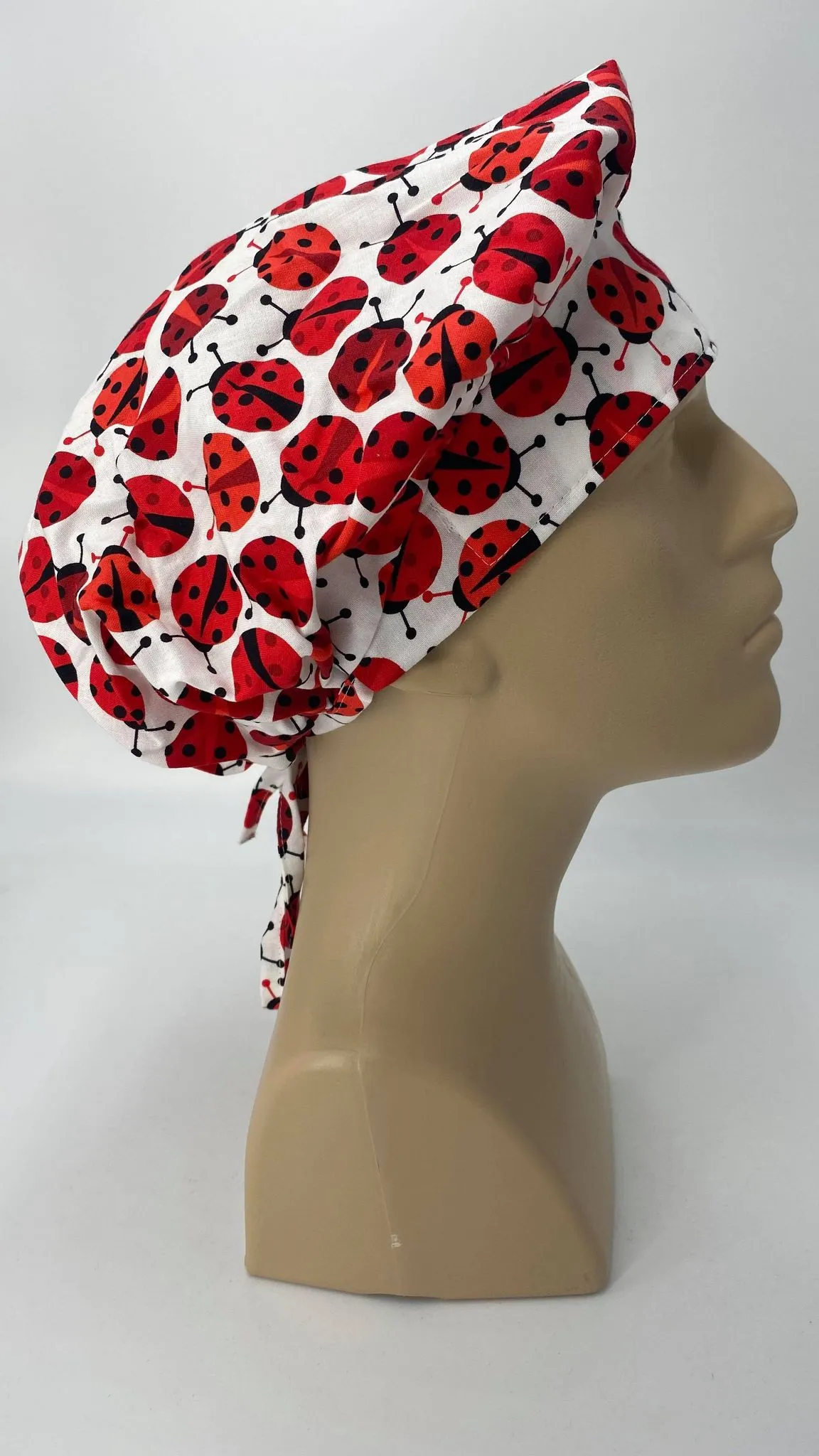 Scrub Hat Medical Hair Bonnet Surgeon Head Cover Surgical Cap Nurse Bouffant Nursing Ponytail Holder Operating Room