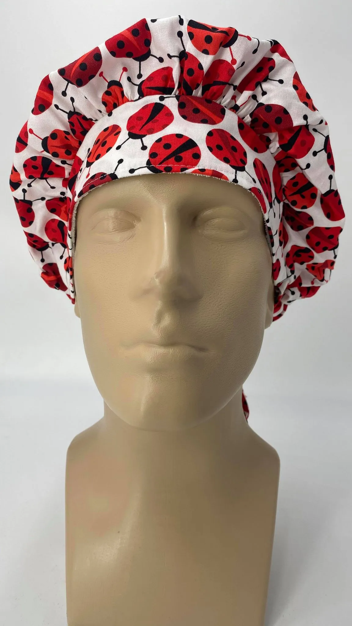 Scrub Hat Medical Hair Bonnet Surgeon Head Cover Surgical Cap Nurse Bouffant Nursing Ponytail Holder Operating Room