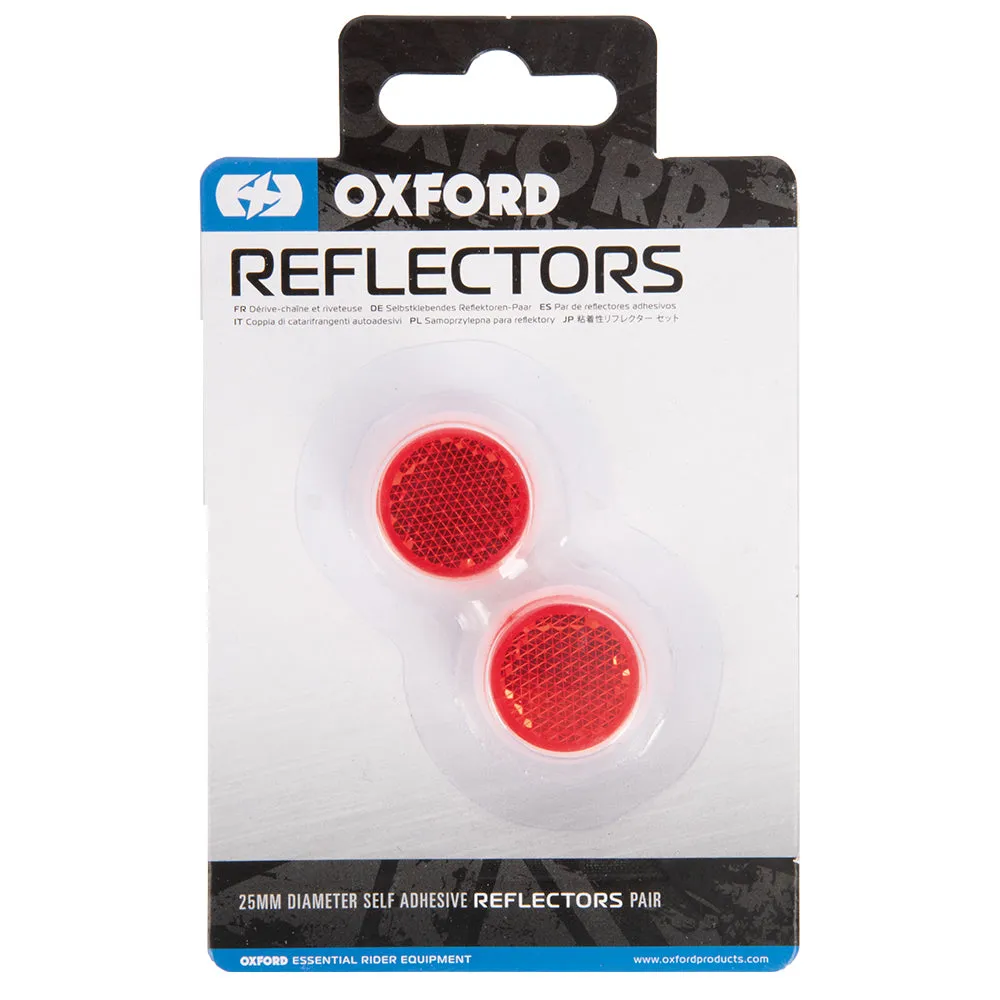 Self Adhesive Reflectors Oxford, 25mm, 2 pcs