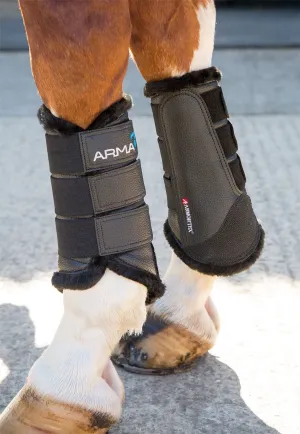 Shires Arma Fur Lined Brushing Boots