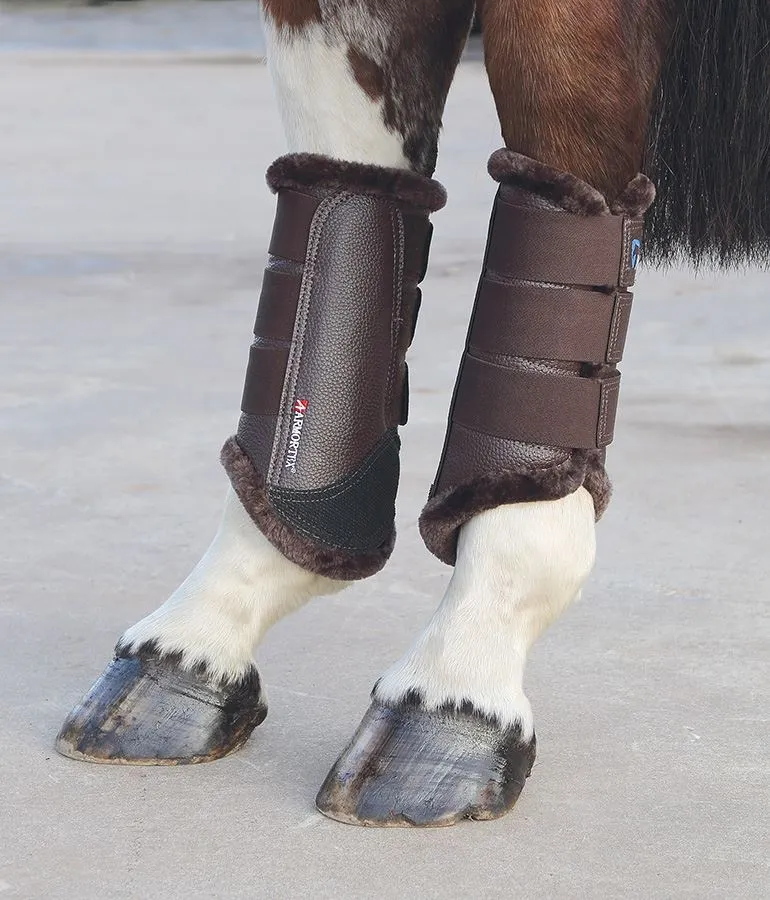 Shires Arma Fur Lined Brushing Boots