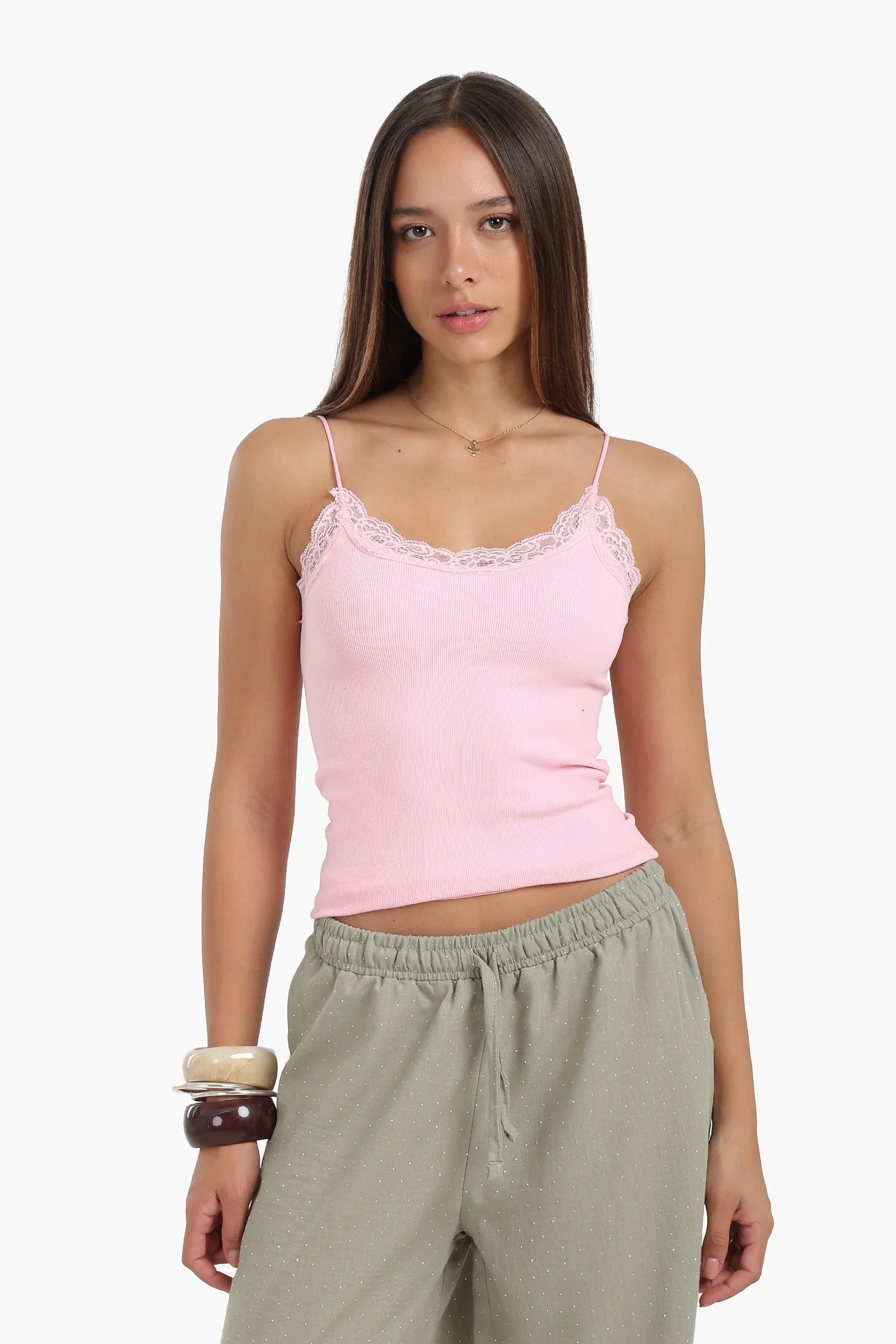Sleek Solid Patterned Top