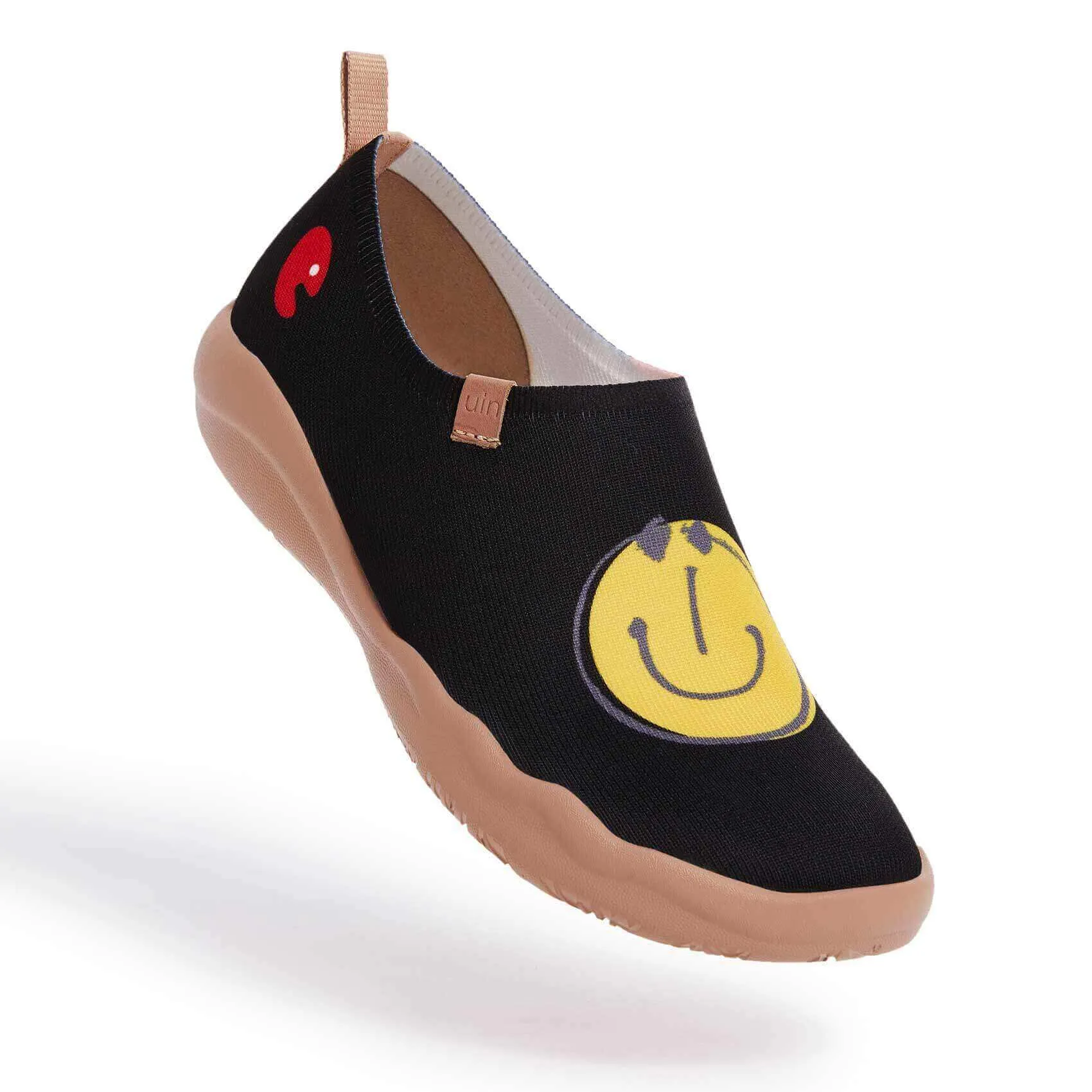 Smiley Black Knitted Women
