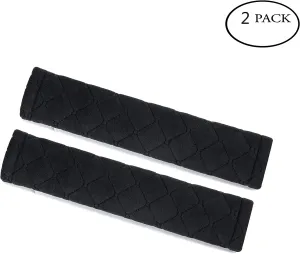 Soft Auto Seat Belt Cover Seatbelt Shoulder Pad Cushions 2 PCS Universal Fit for All Cars and Backpack for a More Comfortable Driving Car Accessories