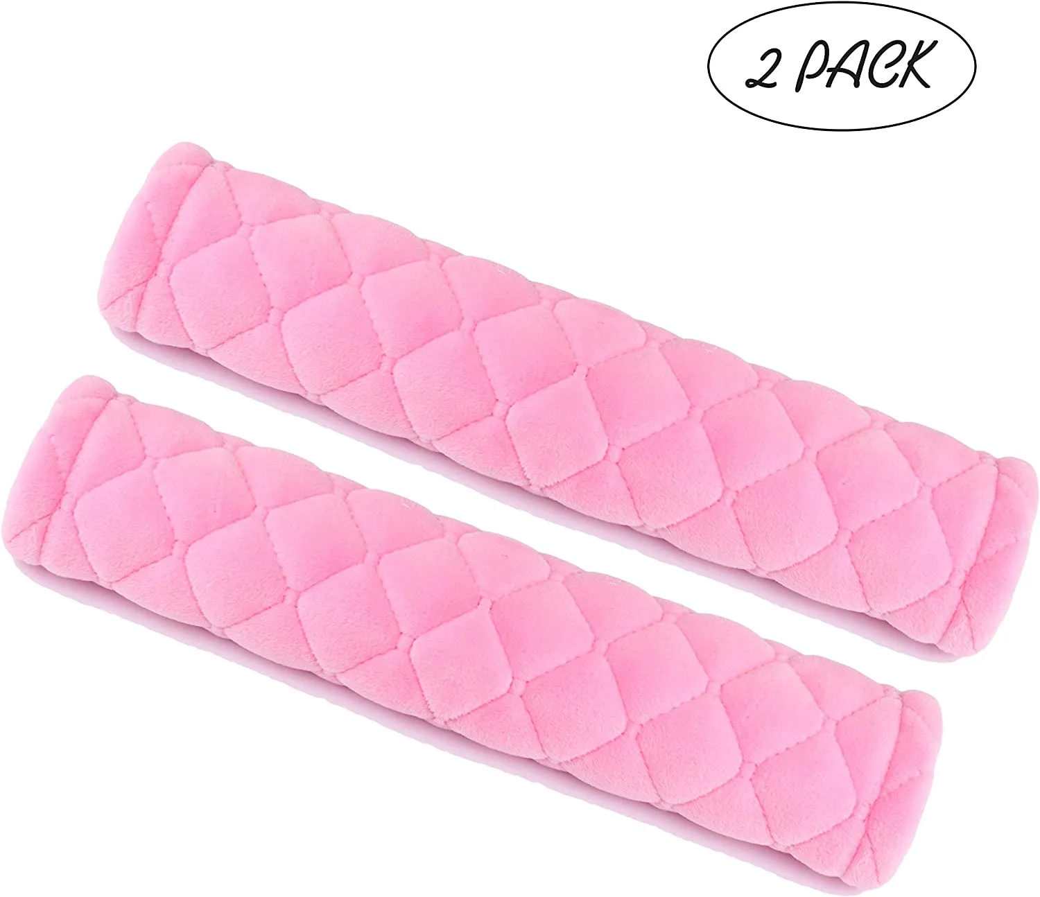 Soft Auto Seat Belt Cover Seatbelt Shoulder Pad Cushions 2 PCS Universal Fit for All Cars and Backpack for a More Comfortable Driving Car Accessories