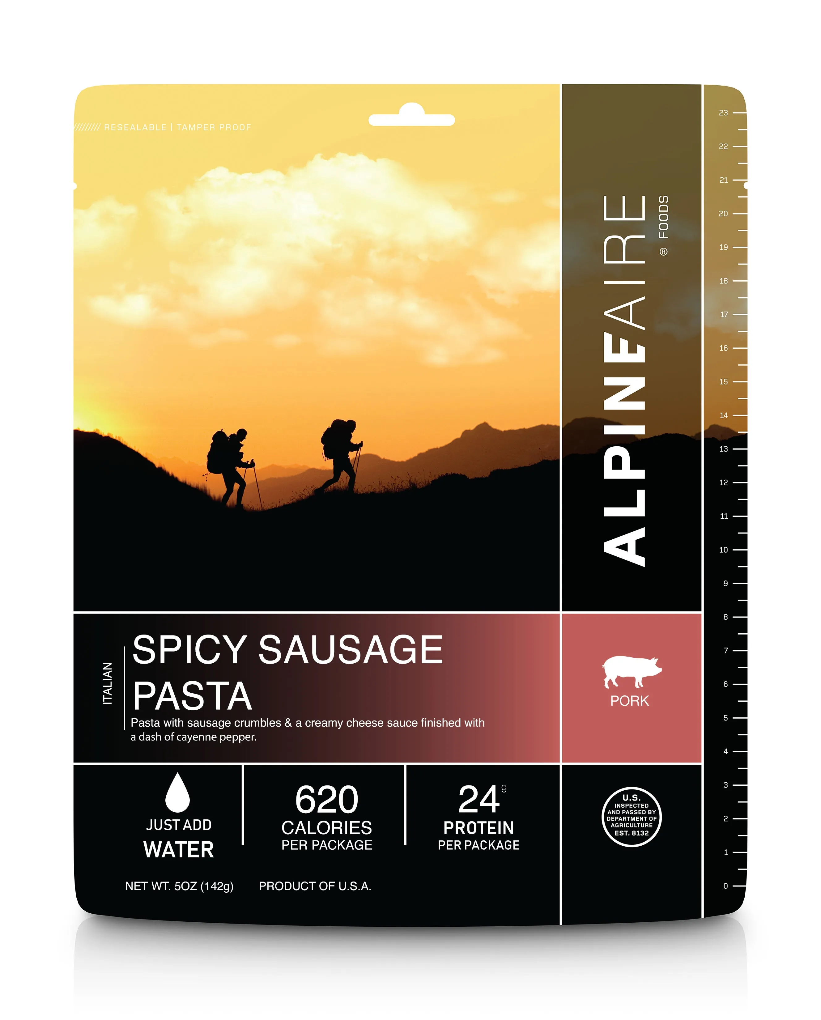 Spicy Sausage Pasta (Pork)