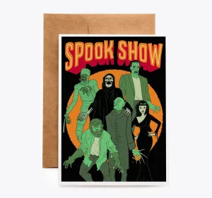 Spook Show Greeting Card