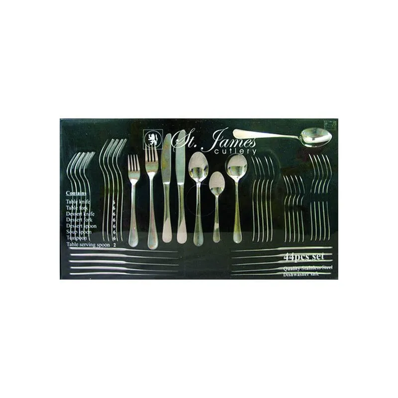 St. James Oxford Cutlery 44 Piece Set