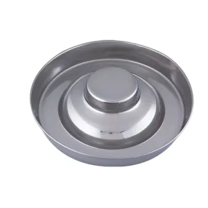 Stainless Steel Puppy Saucer Bowl