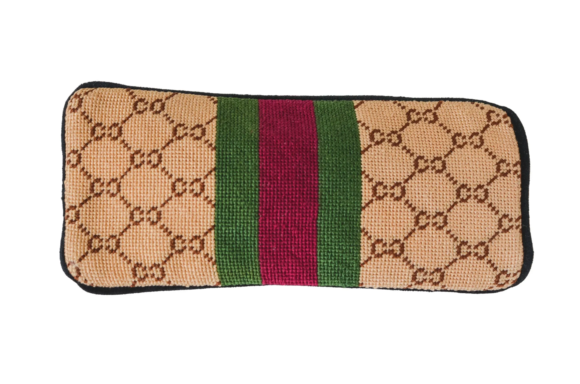 Stylish Needlepoint Eyeglass Case