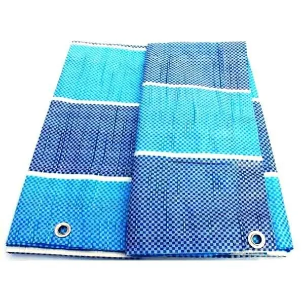 Tarpaulin Canvas/ Blue White Canvas Sheet/ Canvas Cover/ Painting Sheet/ Picnic/ Camping Sheet