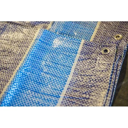 Tarpaulin Canvas/ Blue White Canvas Sheet/ Canvas Cover/ Painting Sheet/ Picnic/ Camping Sheet