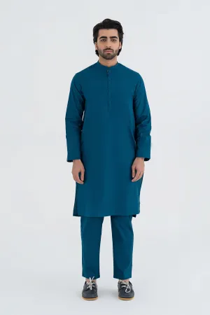 Teal Kurta Trouser