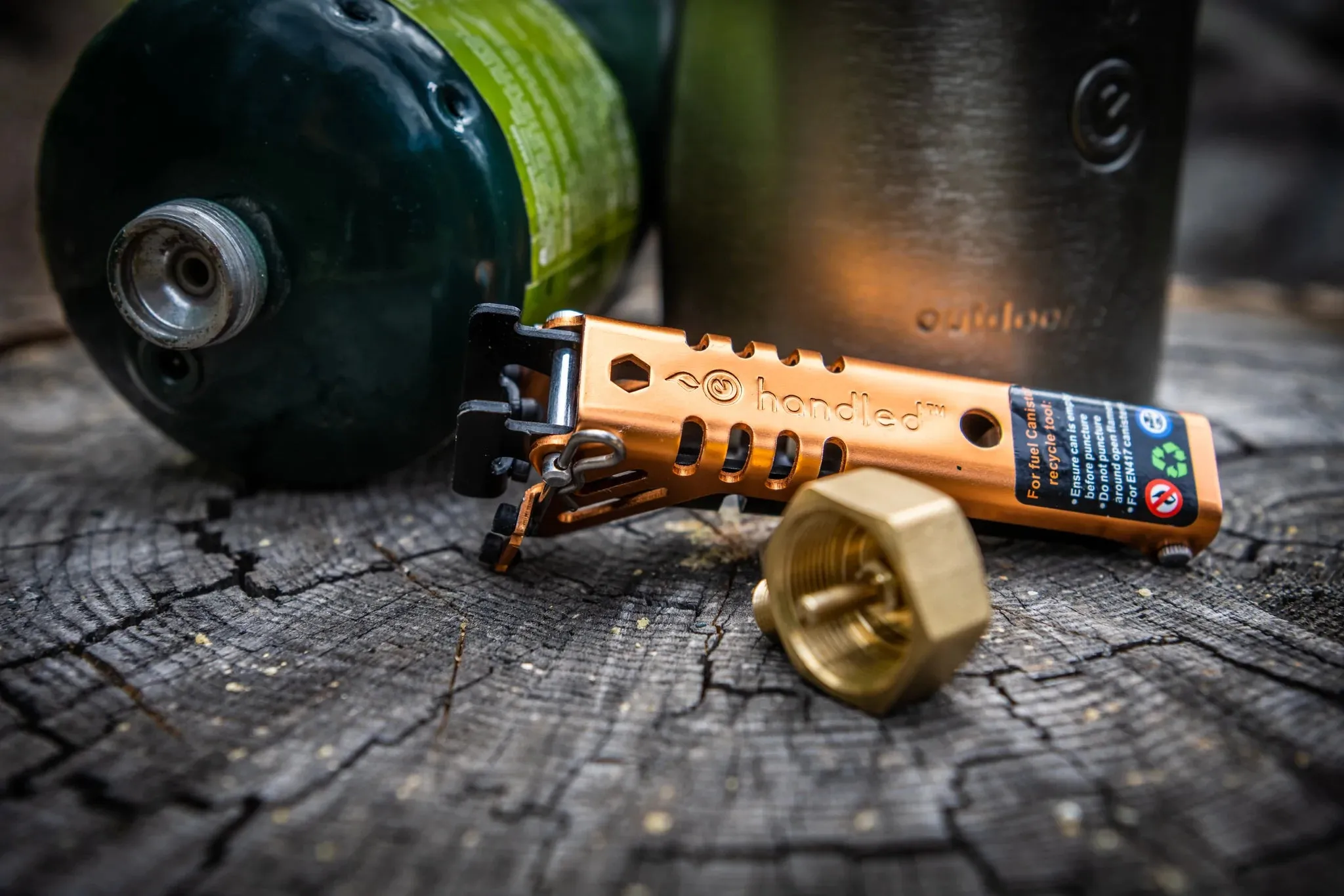 The Handled - Pot Gripper & Fuel Recycle Tool