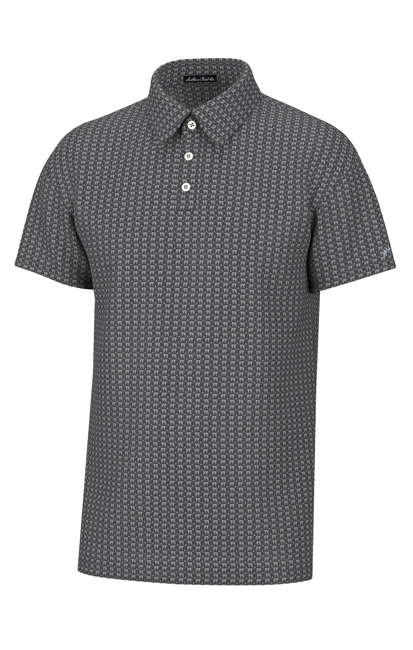 The Heritage Polo - Greyton Print