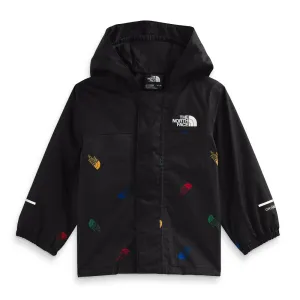 The North Face Baby Antora Rain Jacket (TNF Black Tossed Logo Grid)