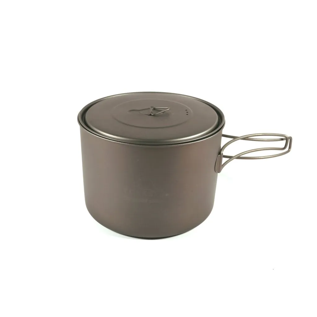 Titanium 1600ml Pot with Pan