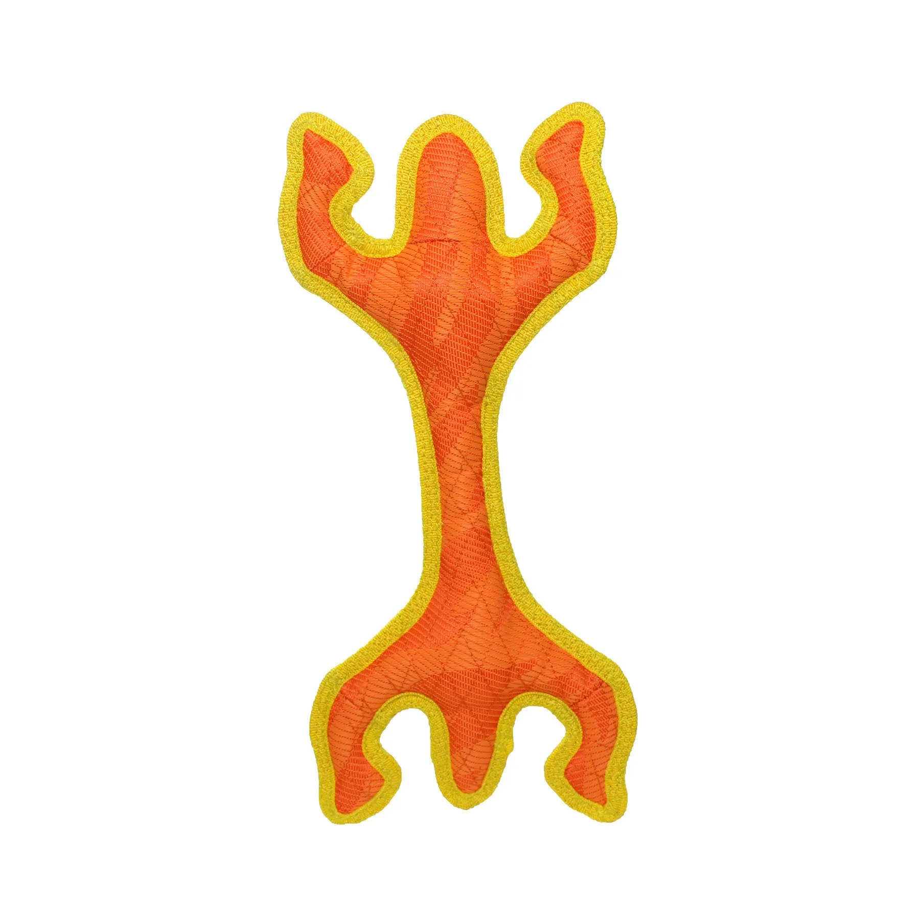Tuffy Dog Toys - VIP Products - DuraForce Lizard - Orange, Durable, Squeaky Dog Toy