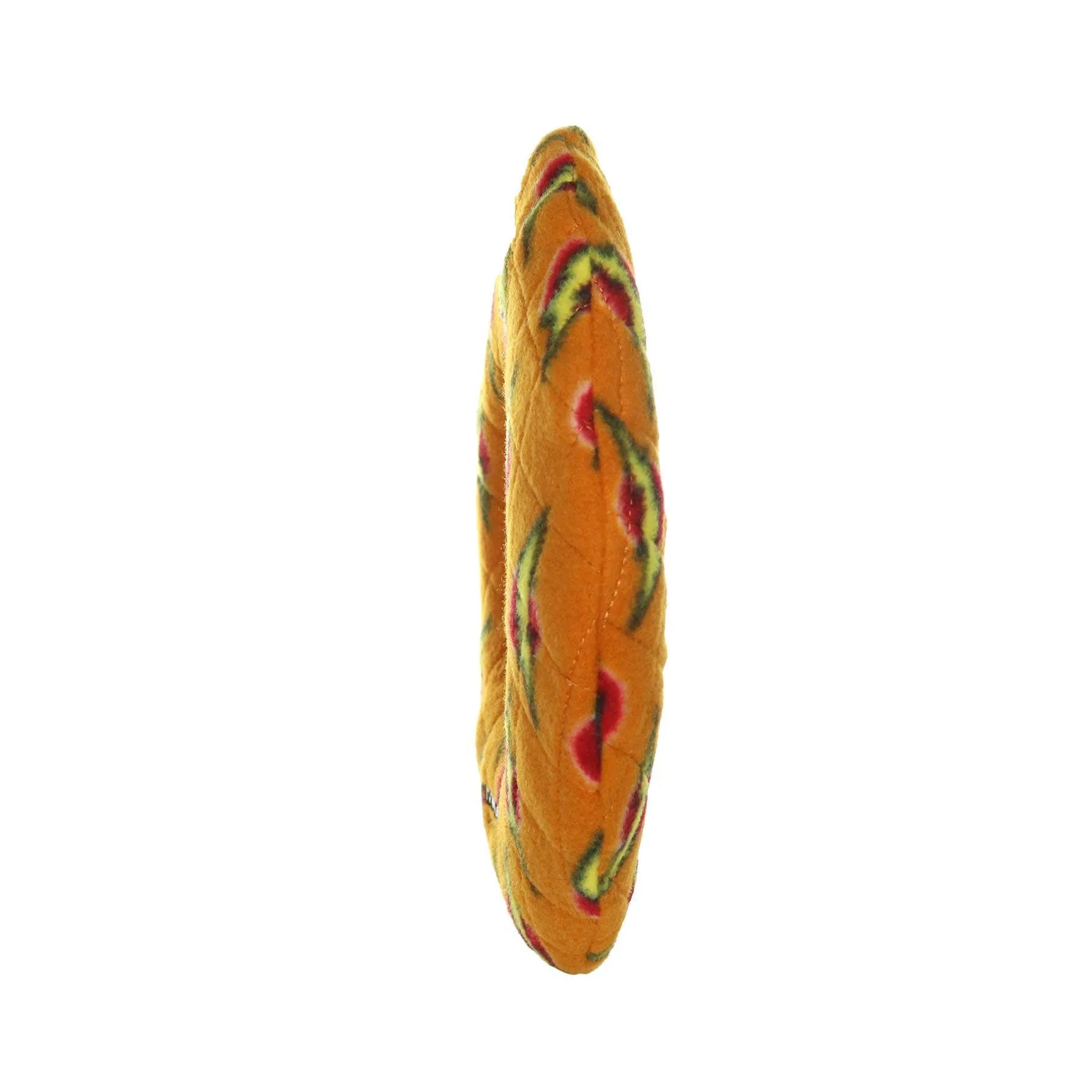 Tuffy Dog Toys - VIP Products - Mighty Ring - Orange, Durable, Squeaky Dog Toy, No Stuffing