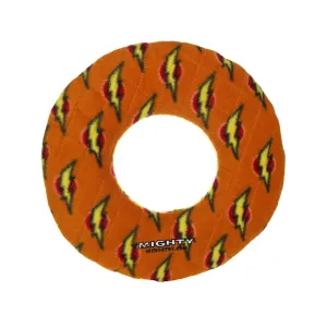 Tuffy Dog Toys - VIP Products - Mighty Ring - Orange, Durable, Squeaky Dog Toy, No Stuffing