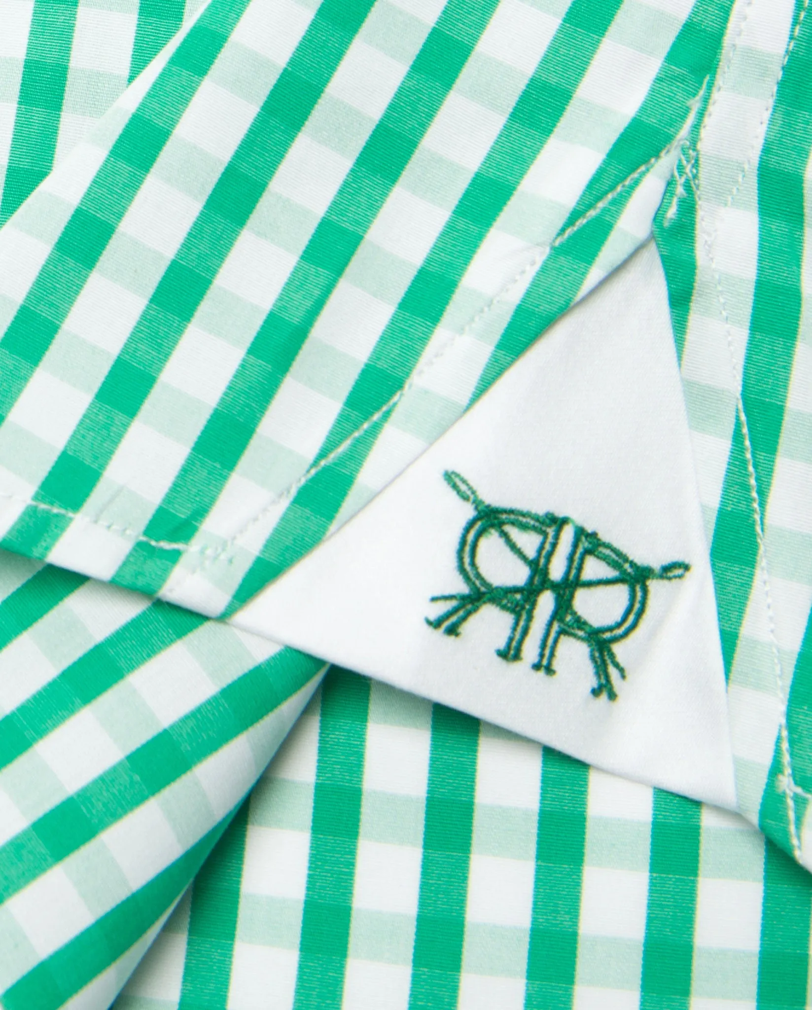 Tunic - Green Gingham
