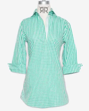 Tunic - Green Gingham