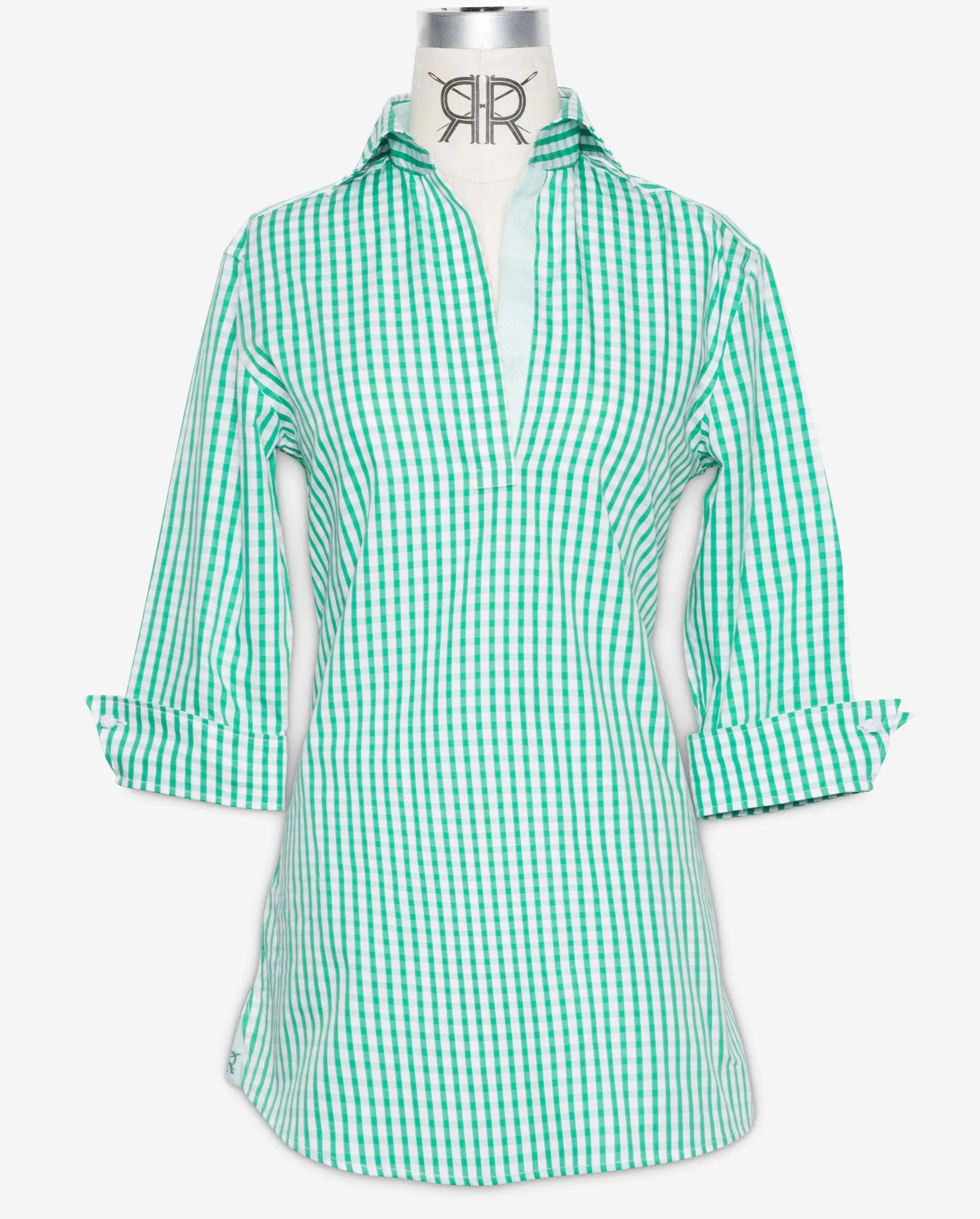Tunic - Green Gingham