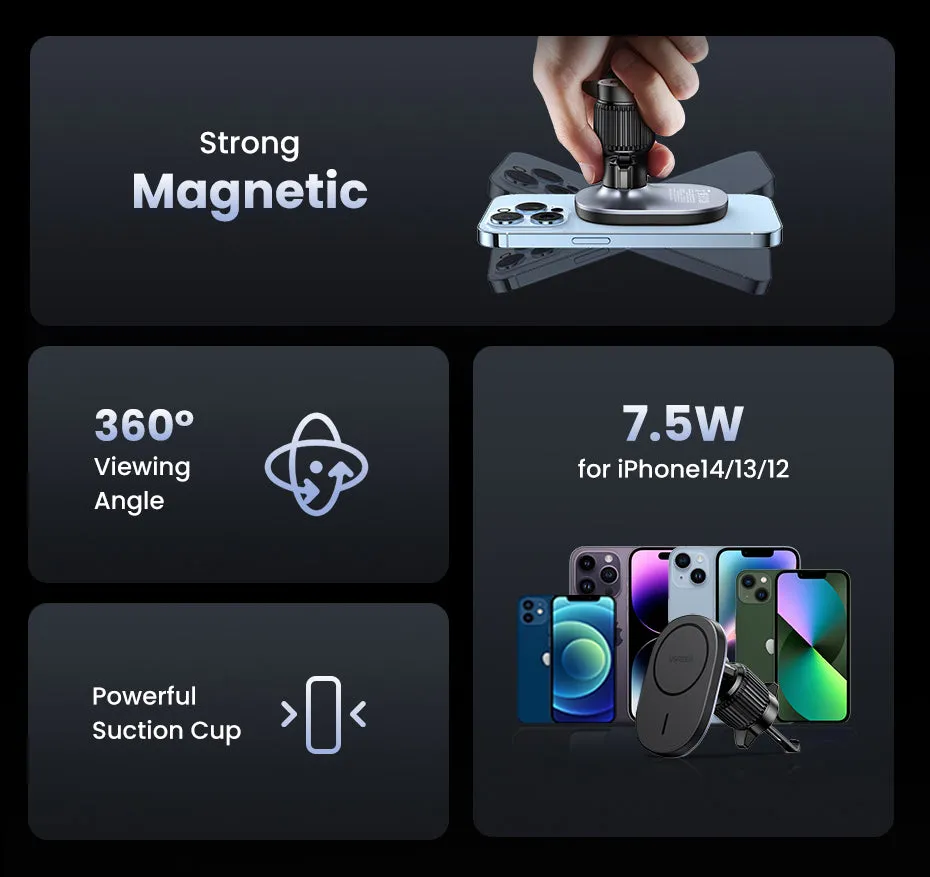 Ugreen Magnetic Car Wireless Charger 15W CD345