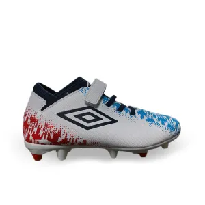 Umbro Formation FG Velcro Football Boots Junior