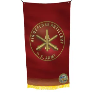 US Army Air Defense Artillery Flag Banner