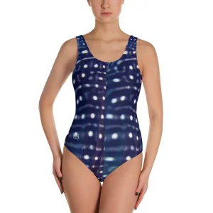 Whale Shark pattern One-Piece Swimsuit