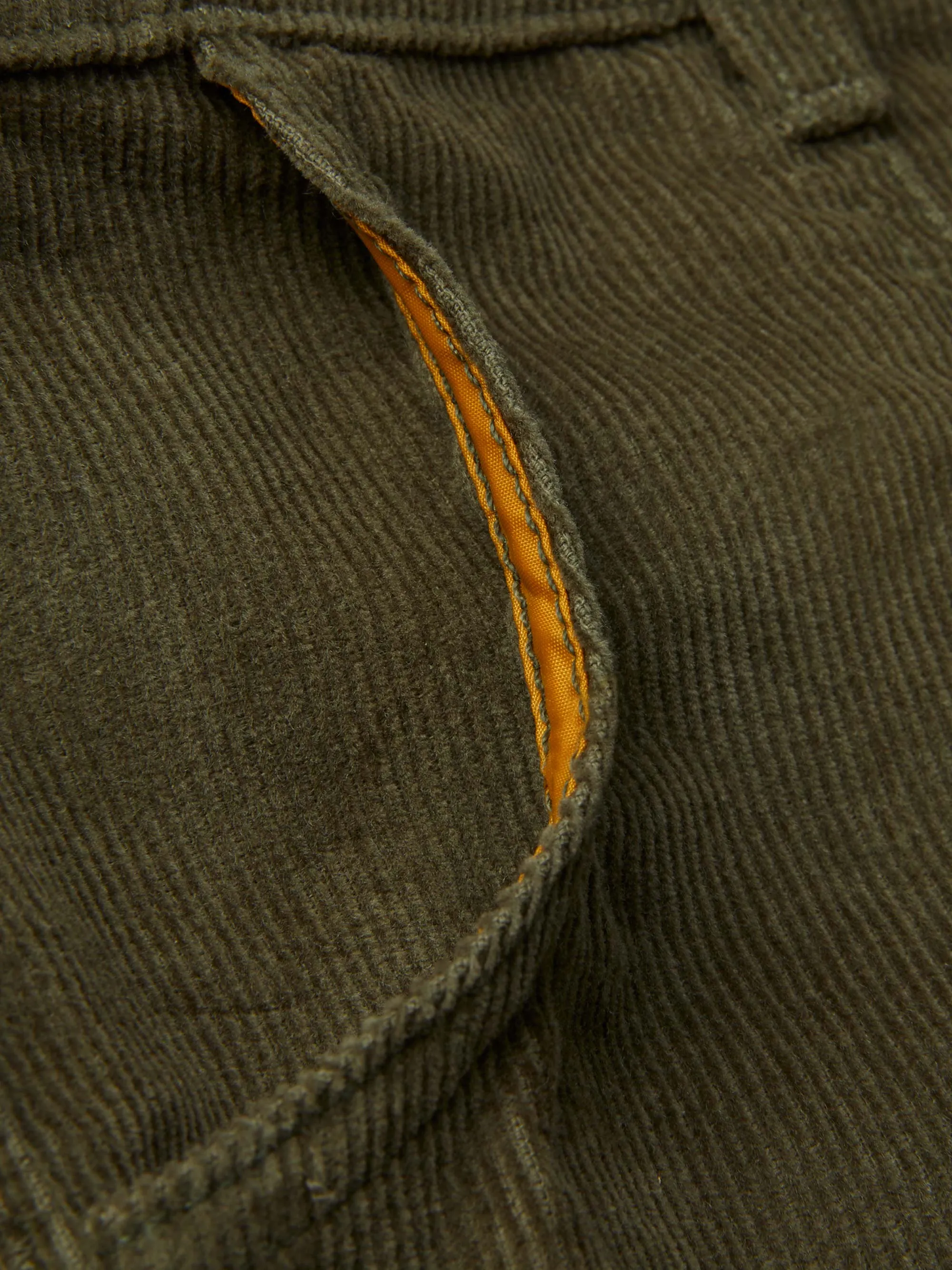 Women's Corduroy Shorts - Olive