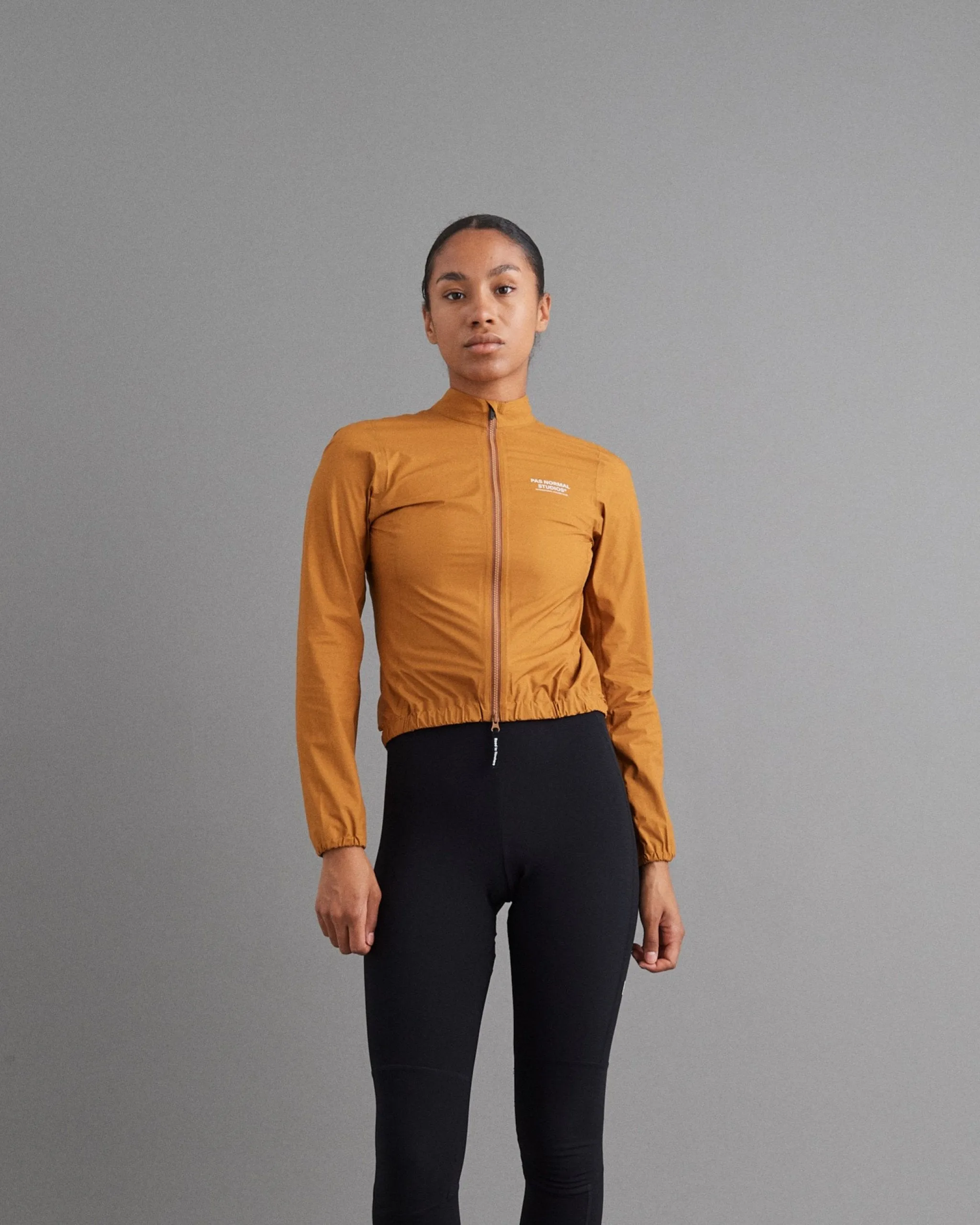 Women's Mechanism Pertex Rain Jacket - Burned Orange