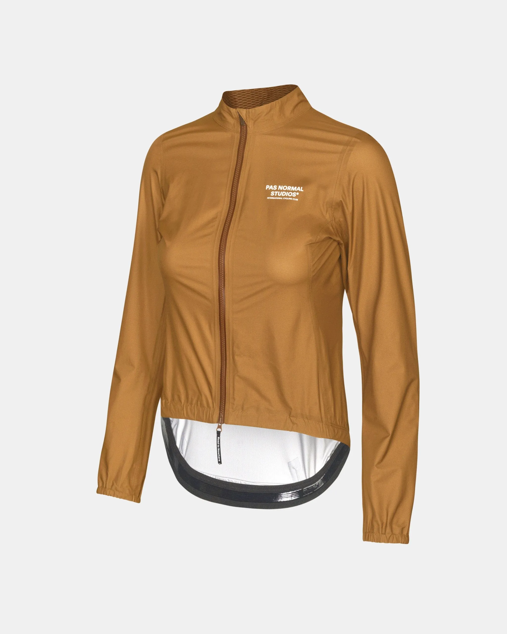 Women's Mechanism Pertex Rain Jacket - Burned Orange