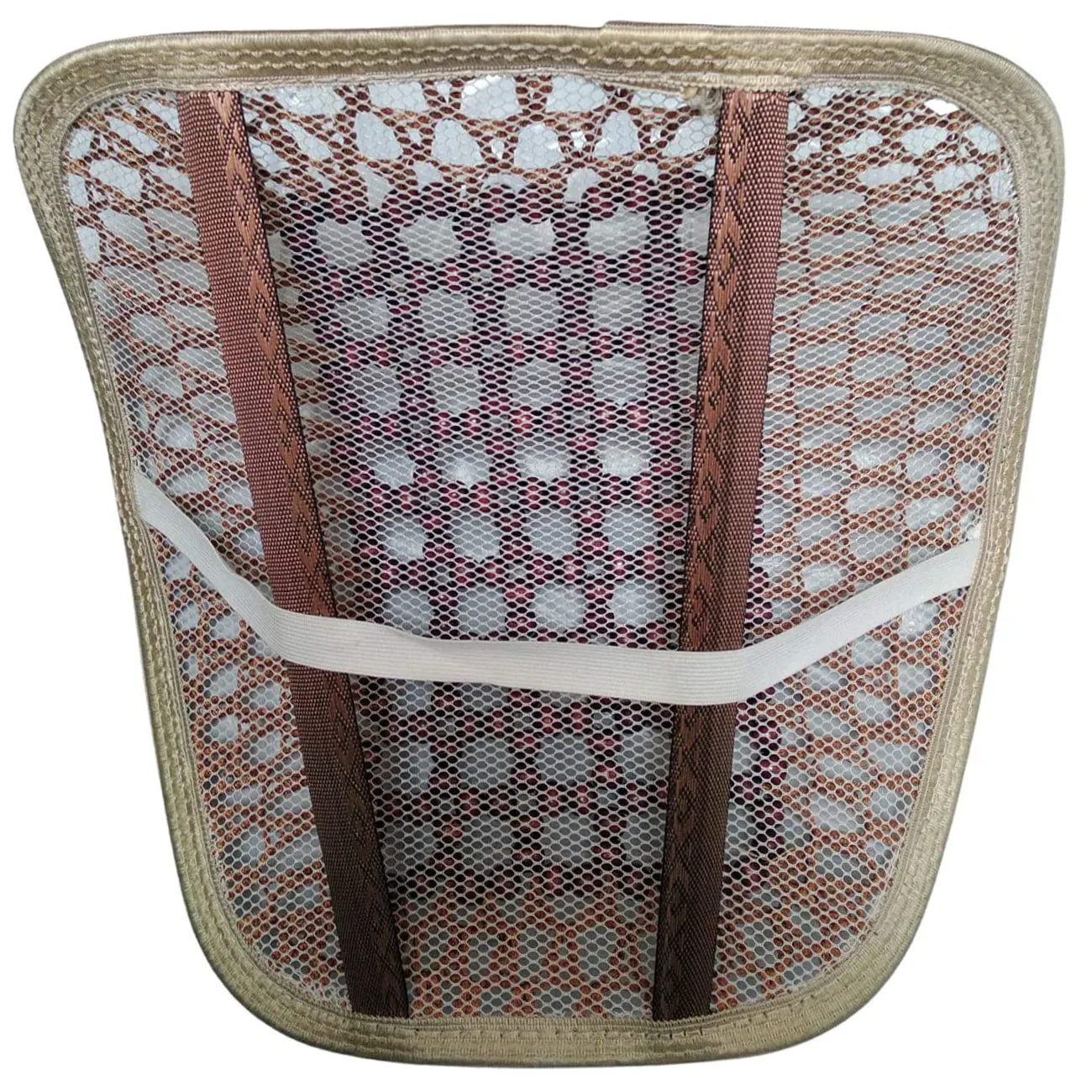Wood Beads Lumbar Support Cushion (Small Beads)