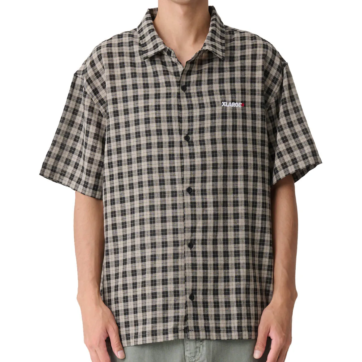 XLarge - 91 Oxford Shirt Tan/Black