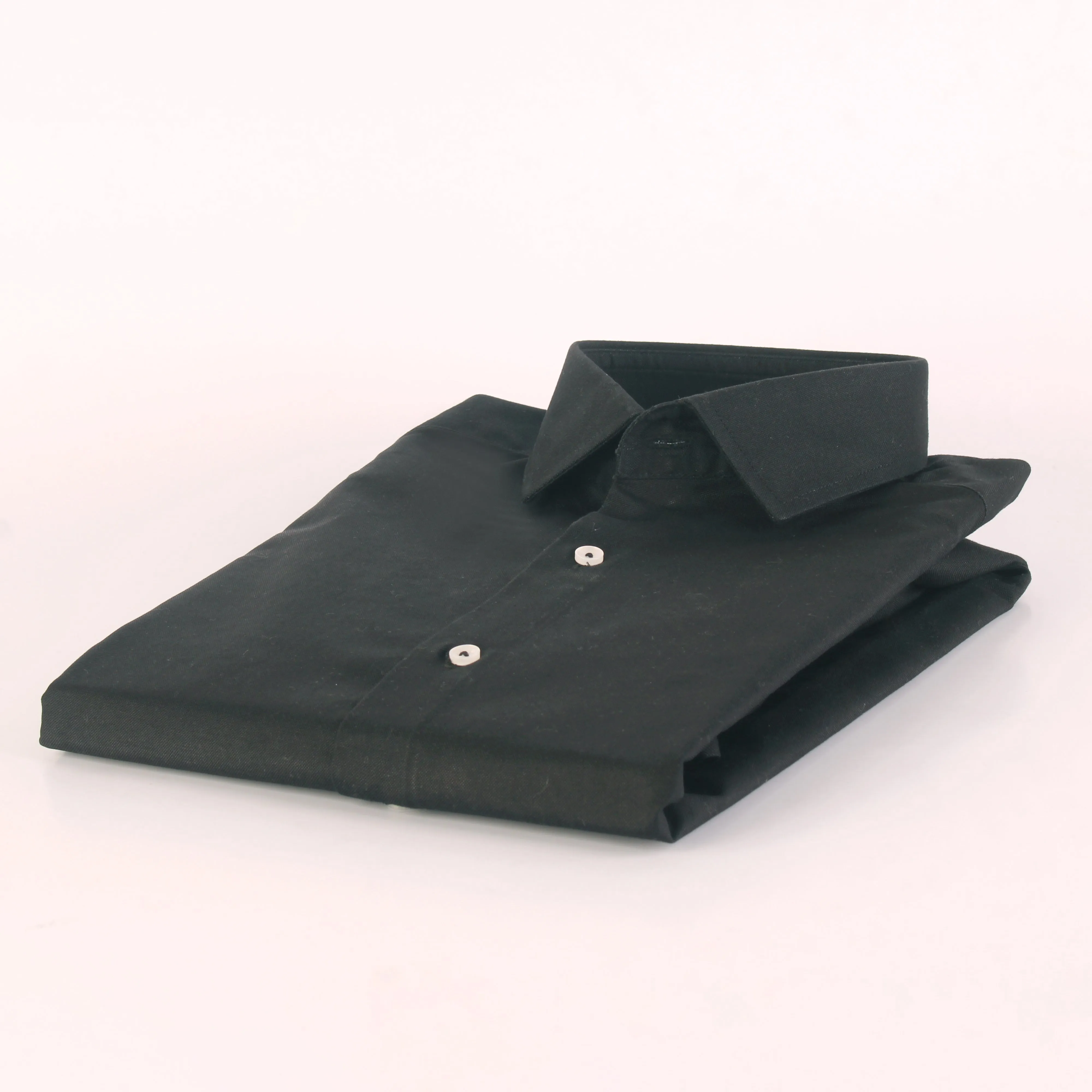 ZR Black Basic Soft Cotton Shirt
